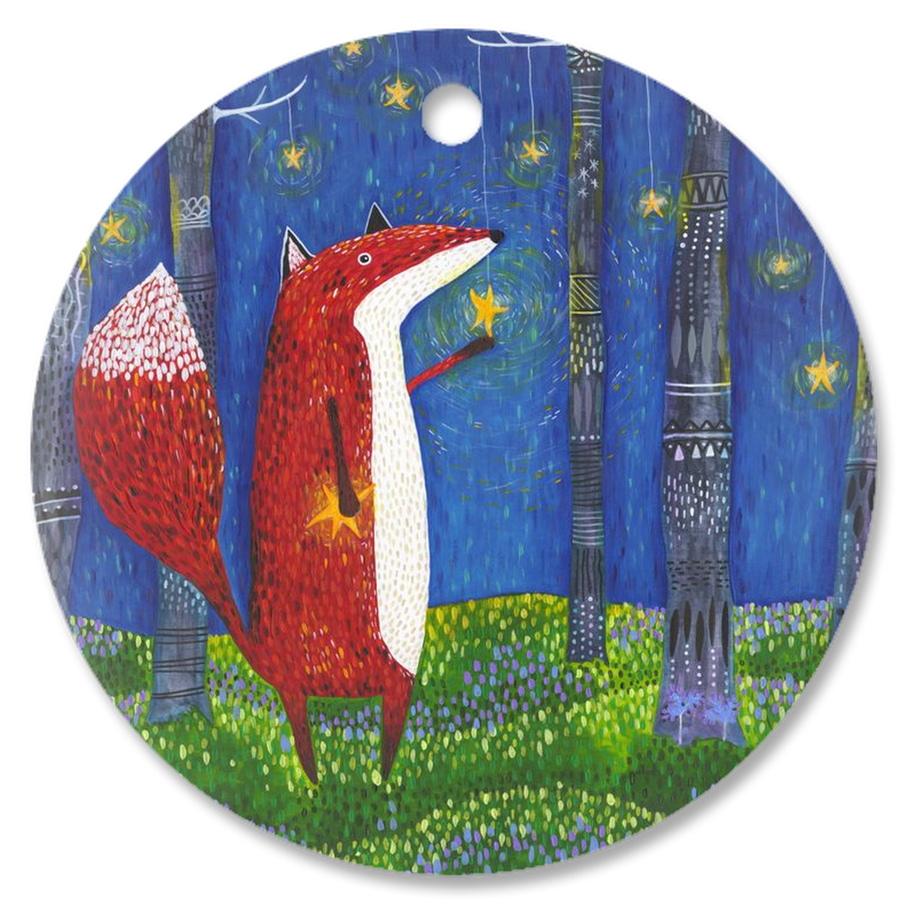 Star Fox Forest - Porcelain Ornaments