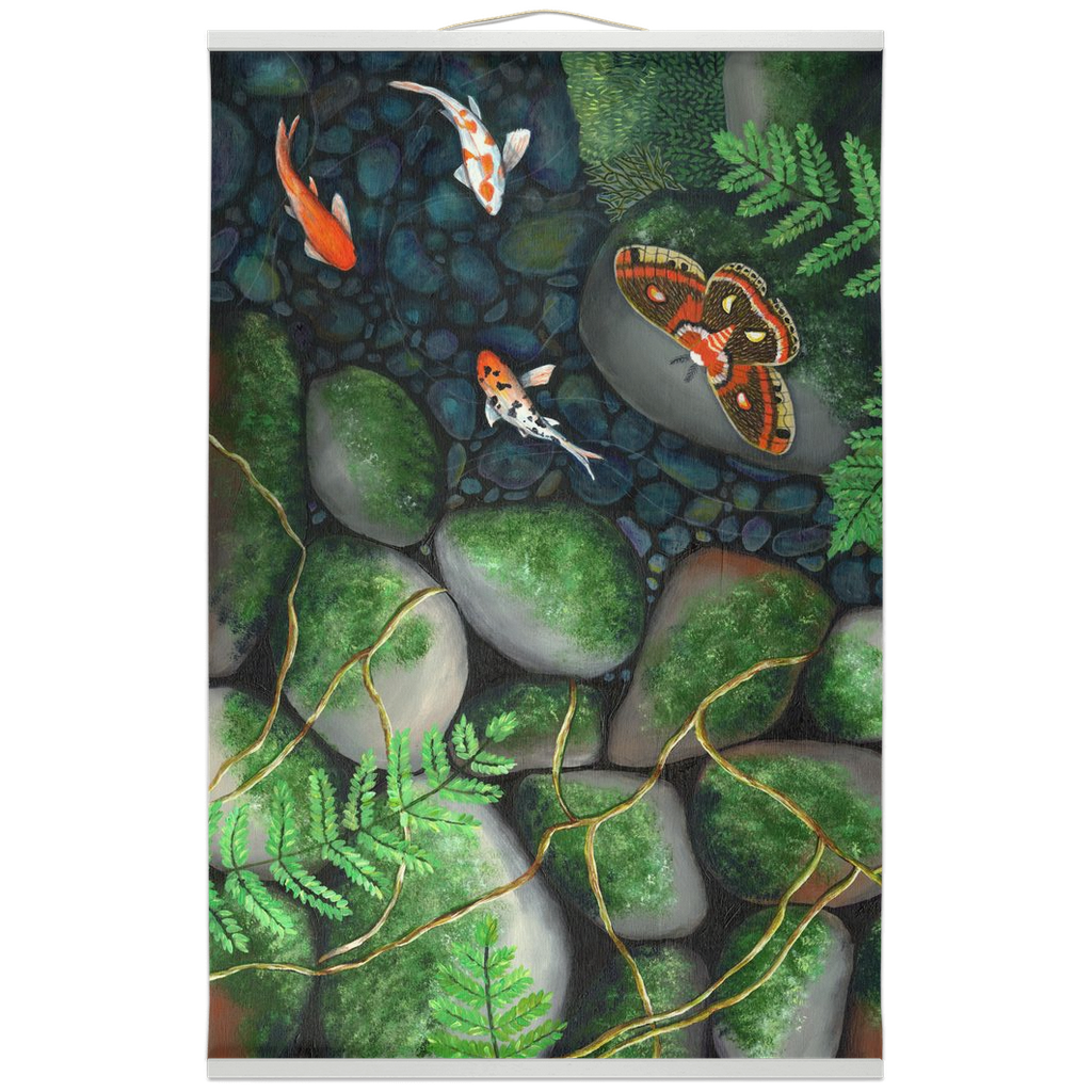 Calm Hanging Canvas Banner