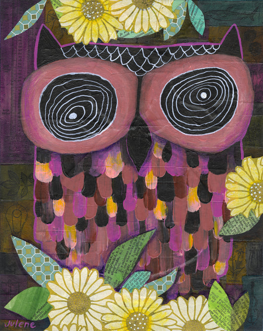 Owl Craze - print