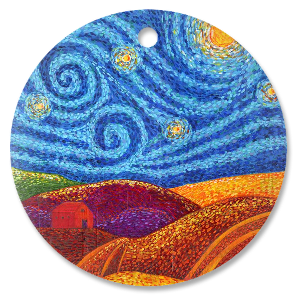 Grounding Hills - Porcelain Ornaments