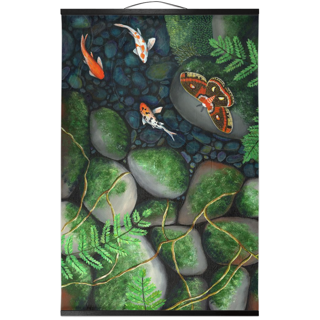 Calm Hanging Canvas Banner