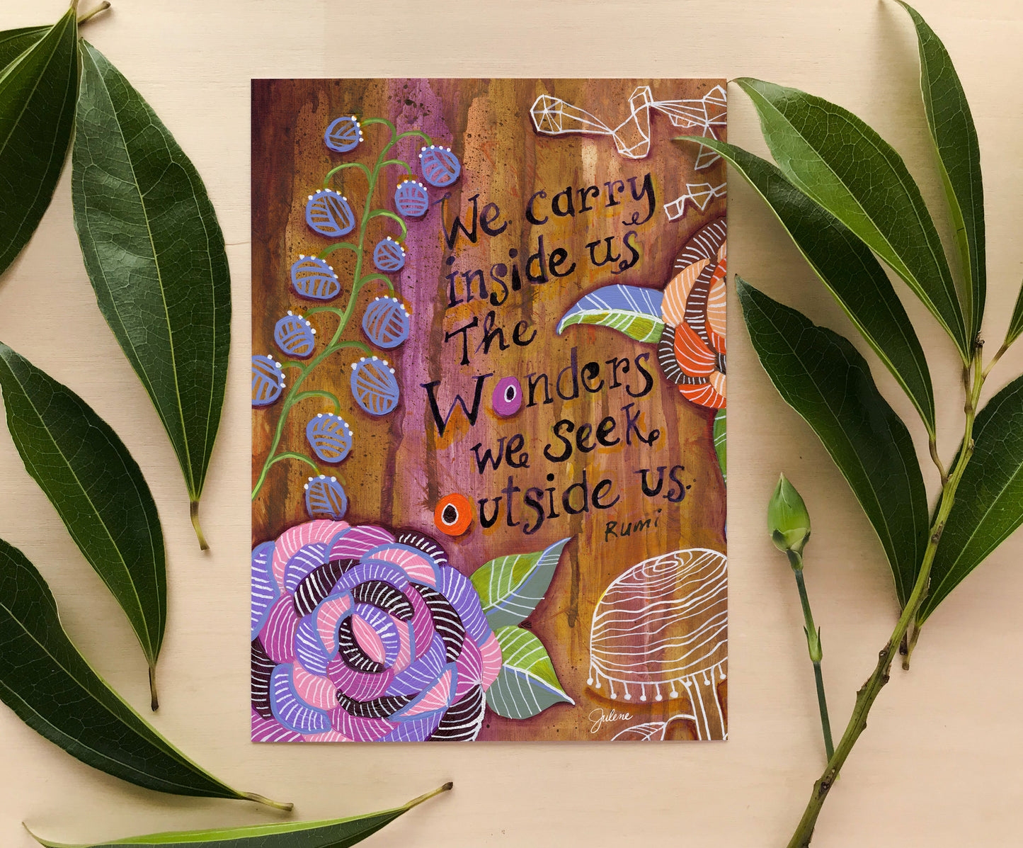 Wonders Seek greeting card