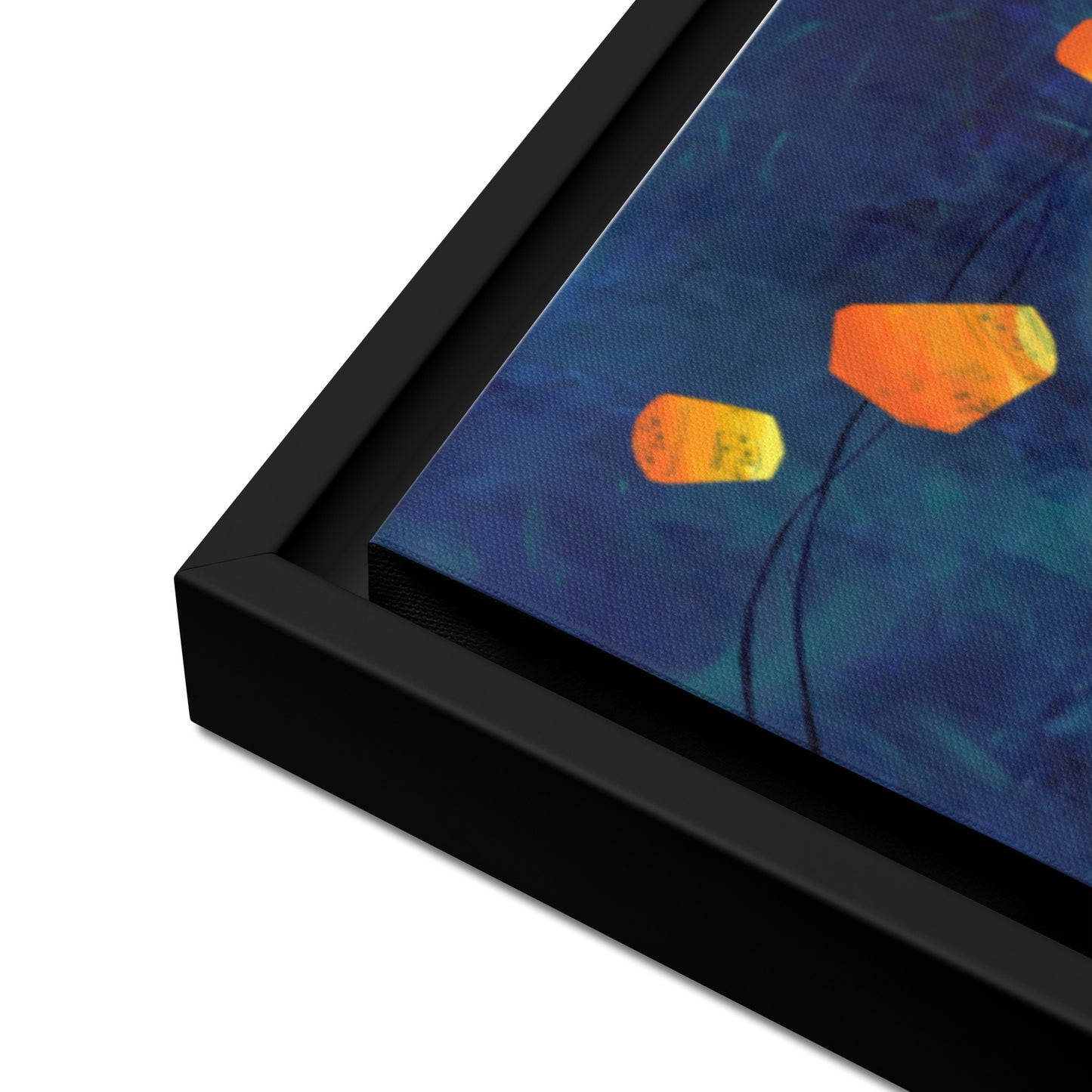 Unfolding Strength - framed printed canvas