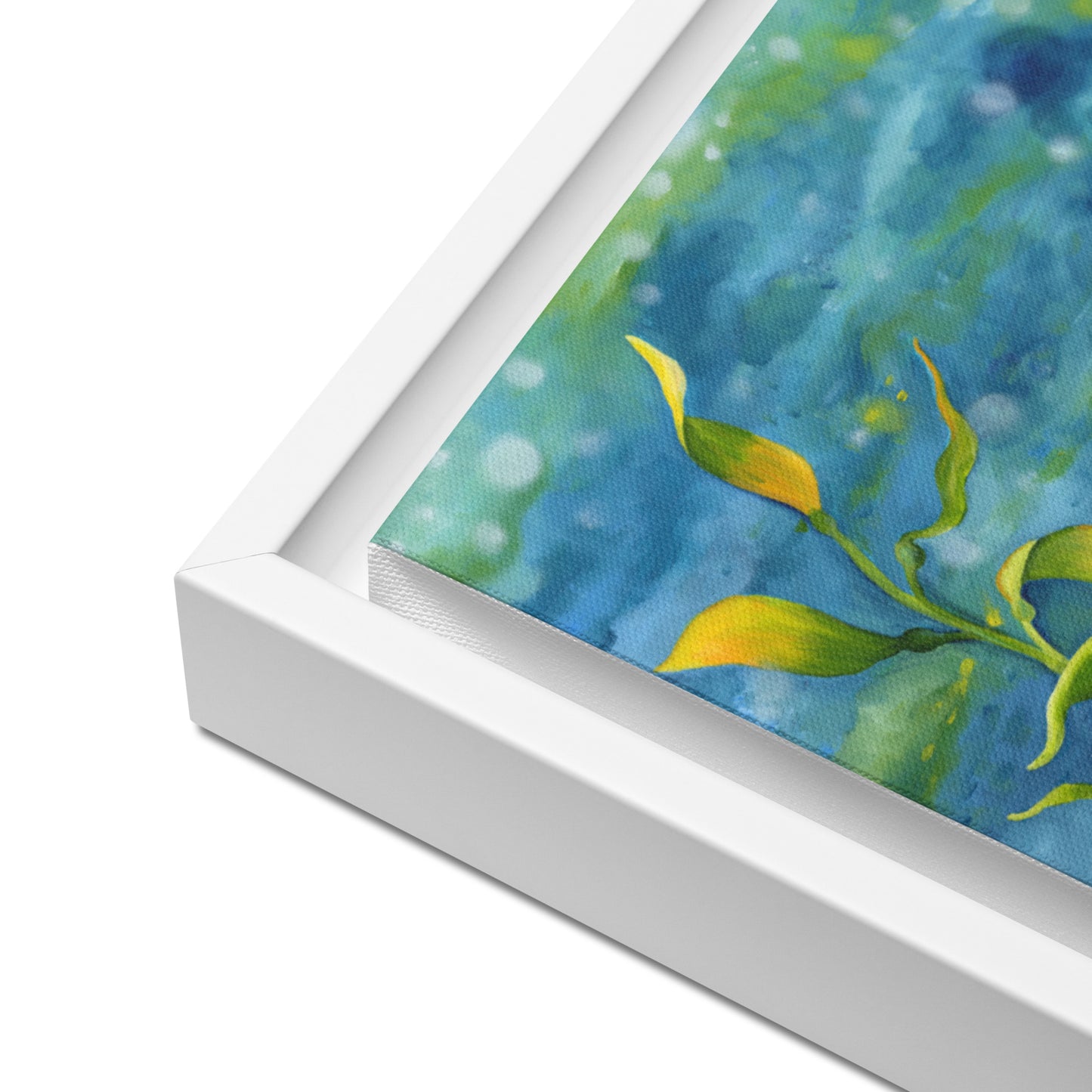 My Heart Song - framed printed canvas