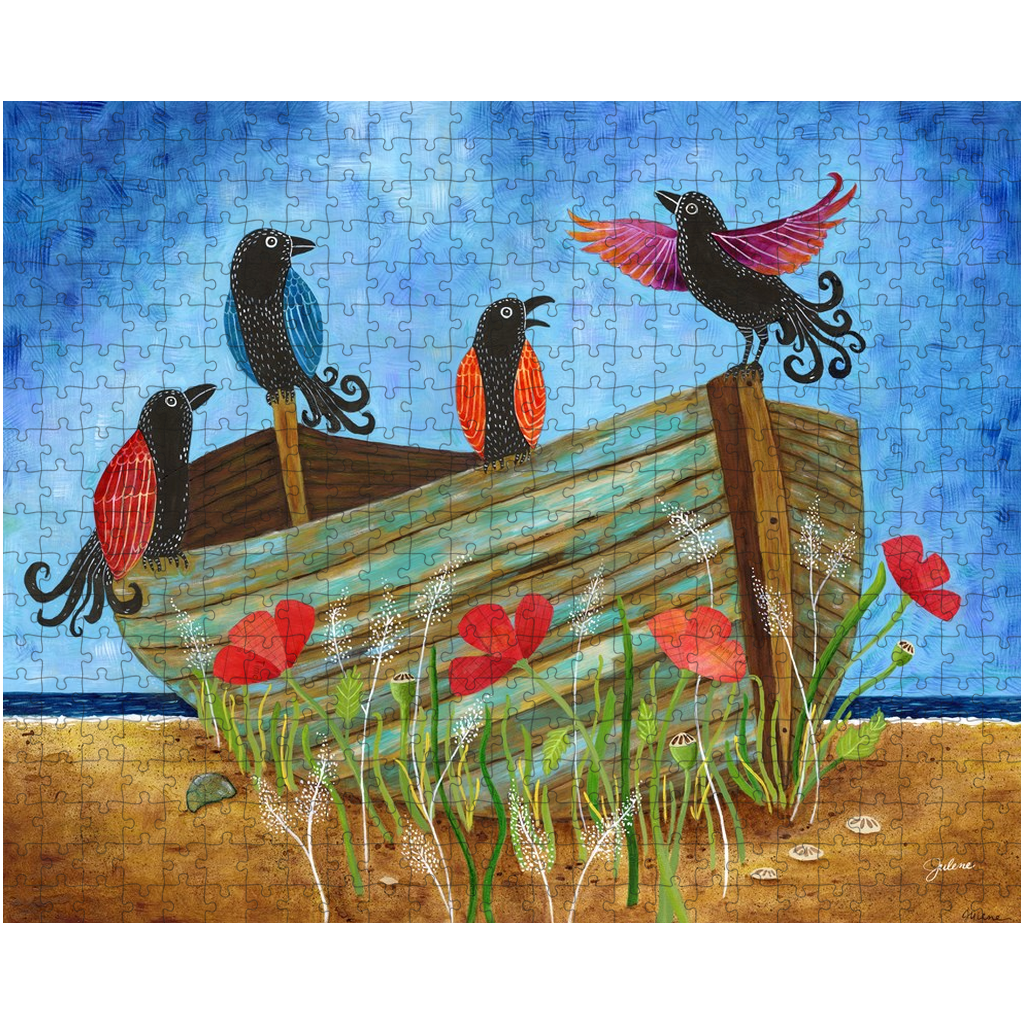 Crow Rowboat Puzzles
