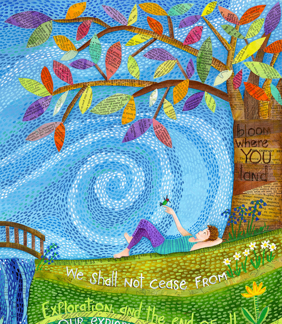 Bloom Where You Land - Print