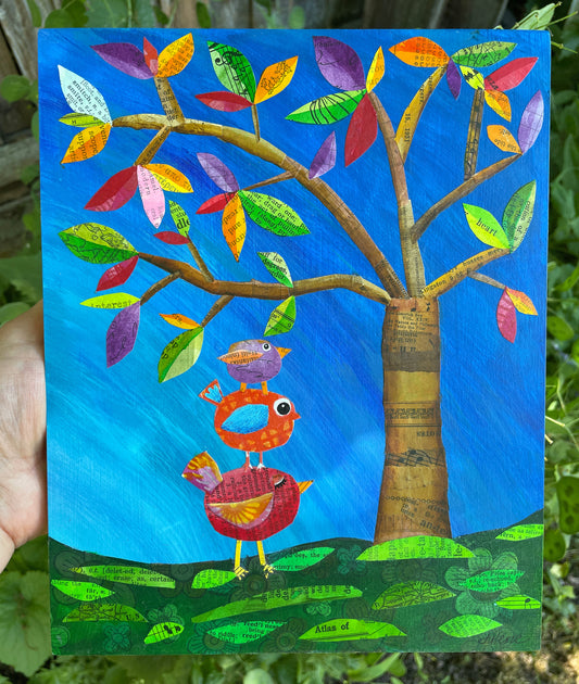 Feathered Friends - original painting