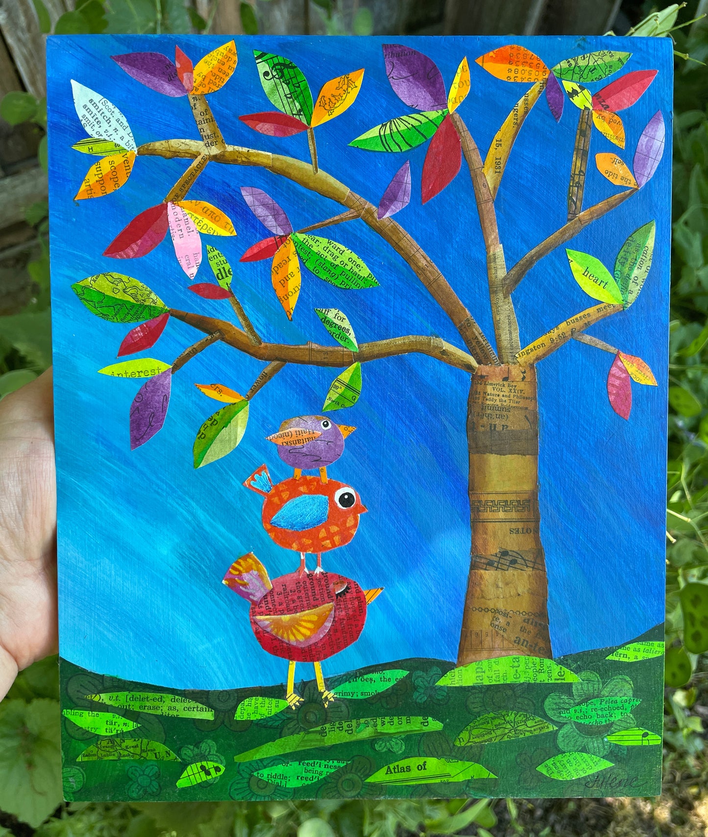 Feathered Friends - original painting
