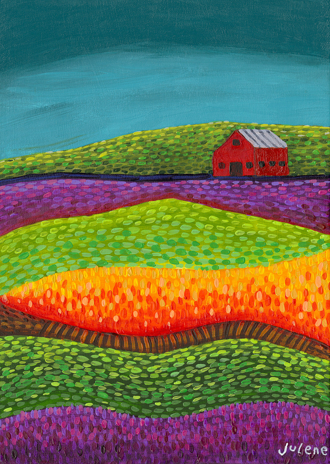 Palouse Barn - print
