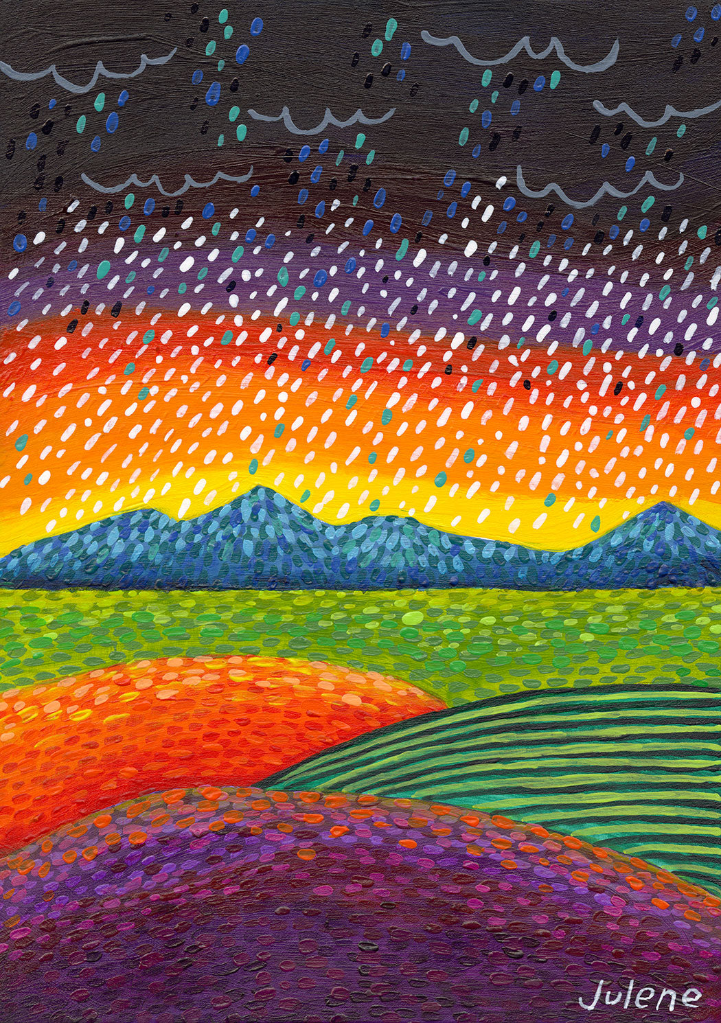 Palouse Storm - print