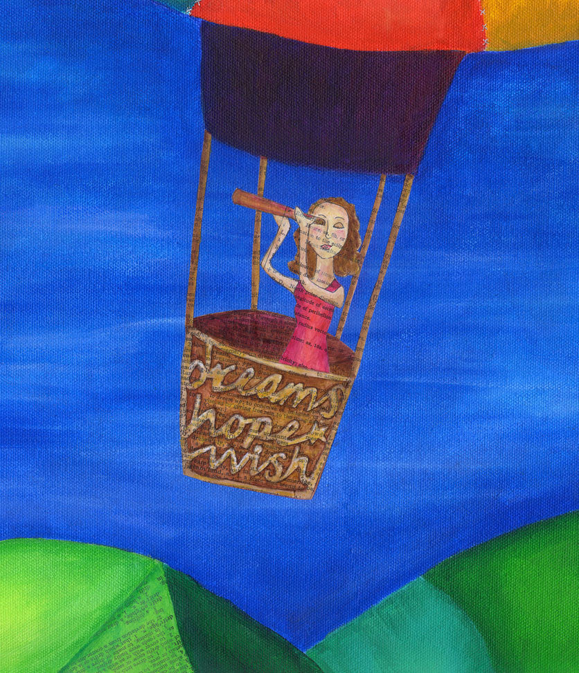 Patchwork Quilt Dreams - Print