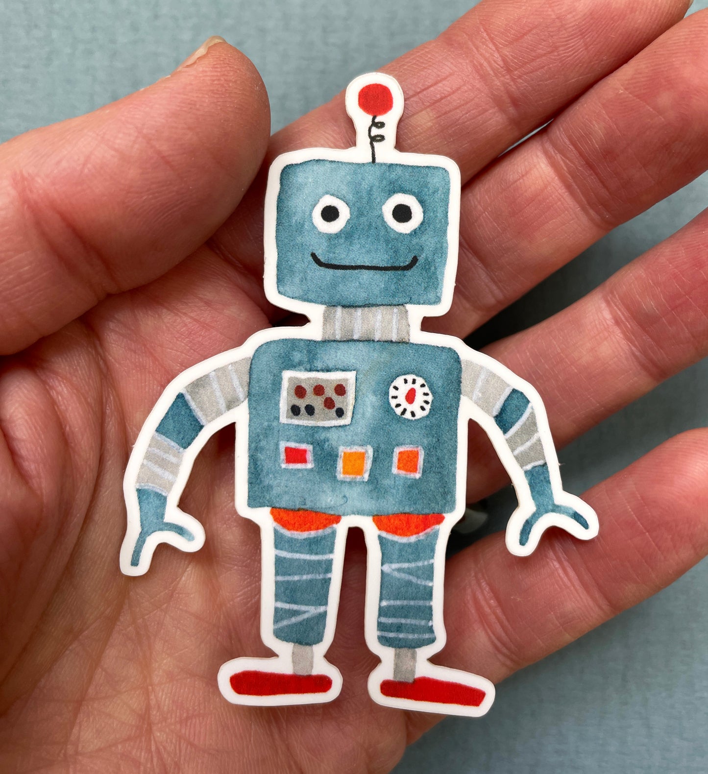 Robot Sticker