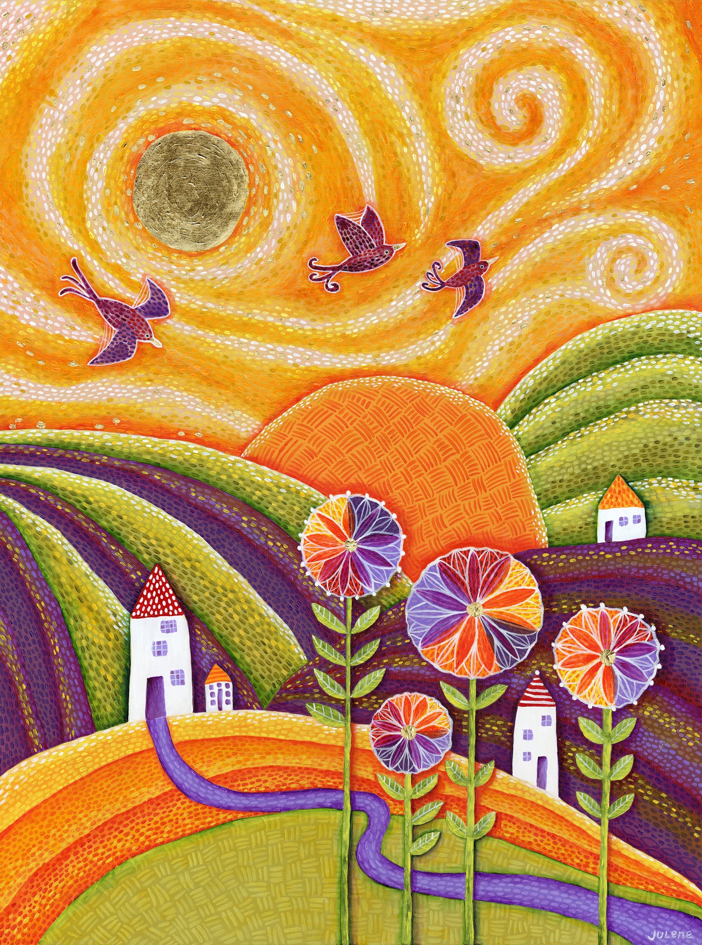 Spring on the Palouse greeting card