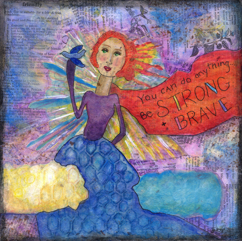 Strong & Brave - Print