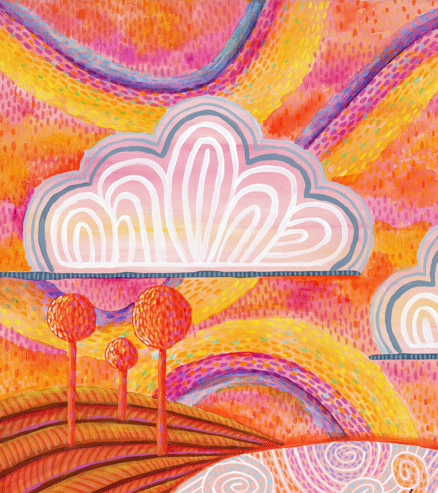 Summer Hills - print
