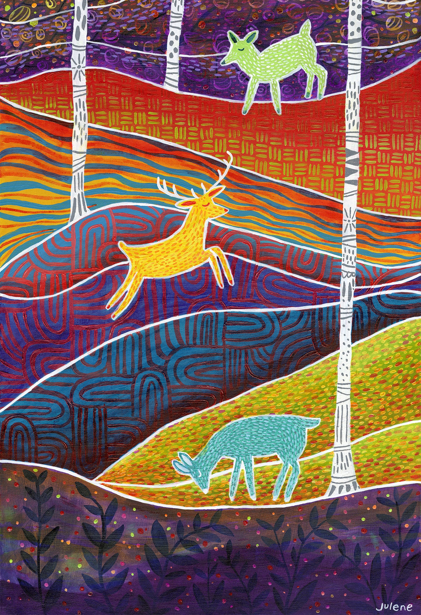 Protectors of the Forest - print