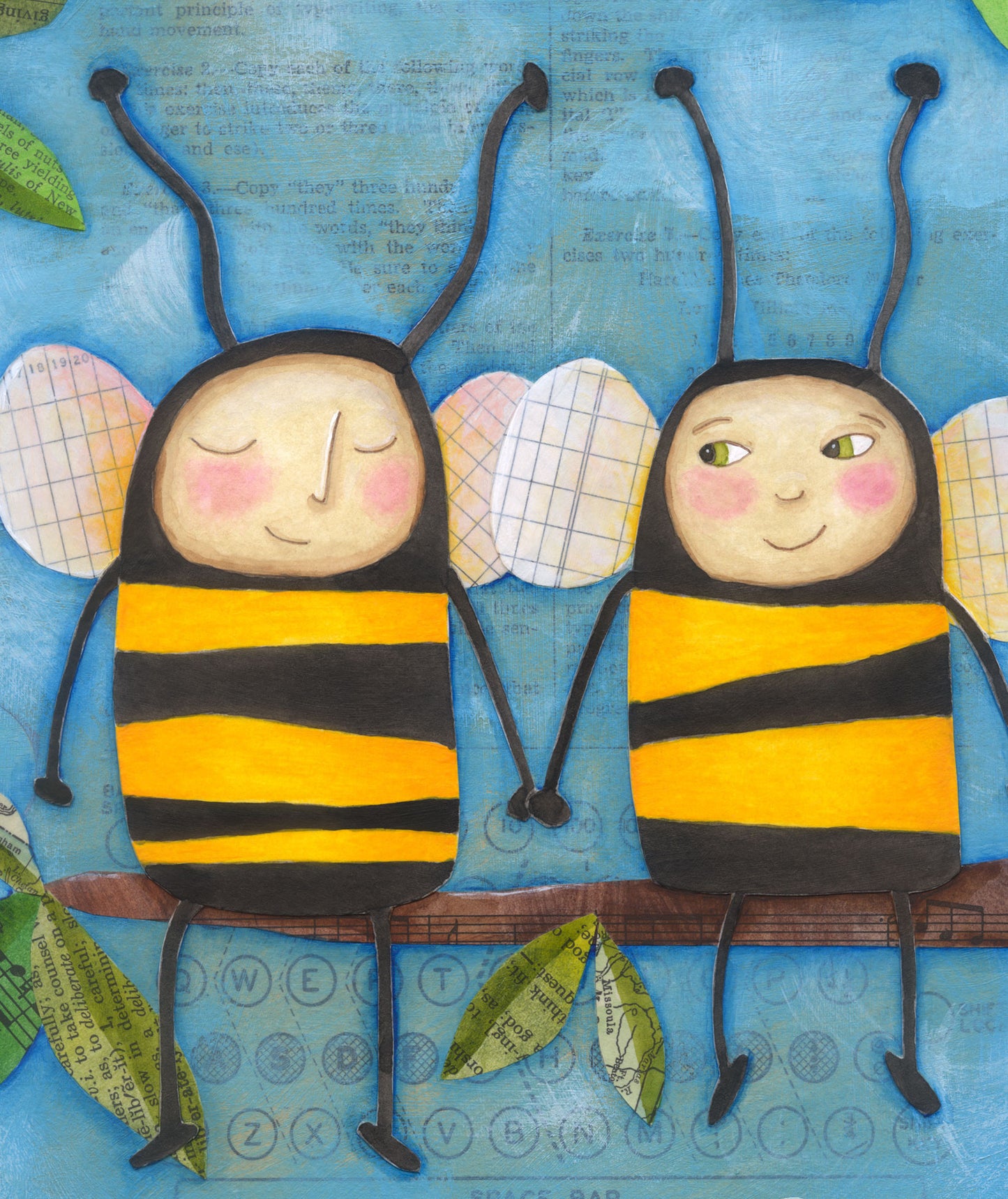 Bee Friends print