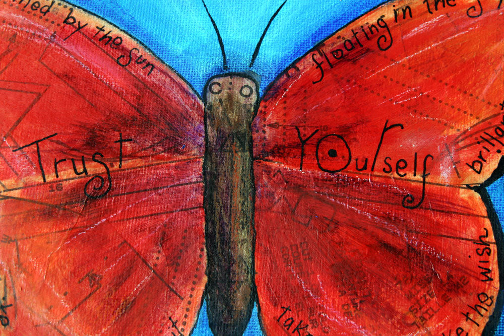 Floating in the Sky Butterfly - Print