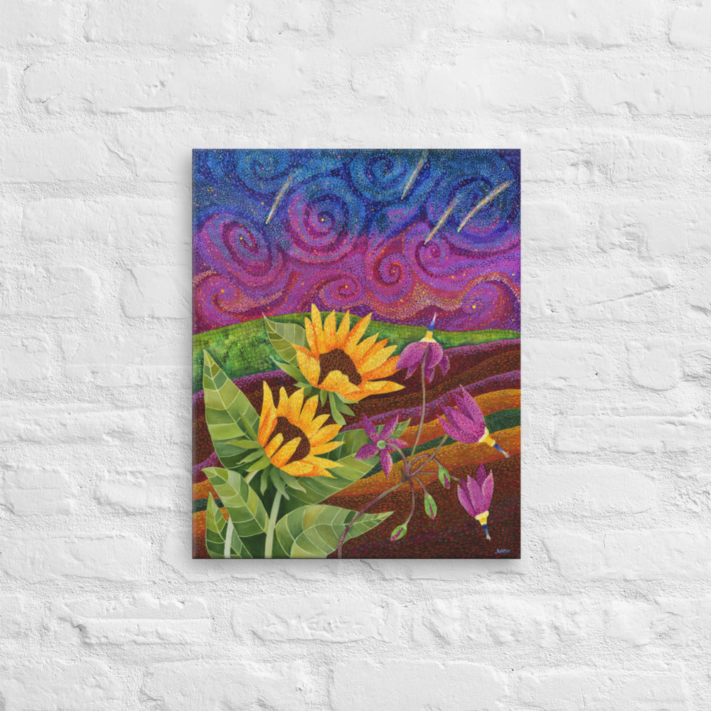 Shooting Star Sanctuary Printed Canvas