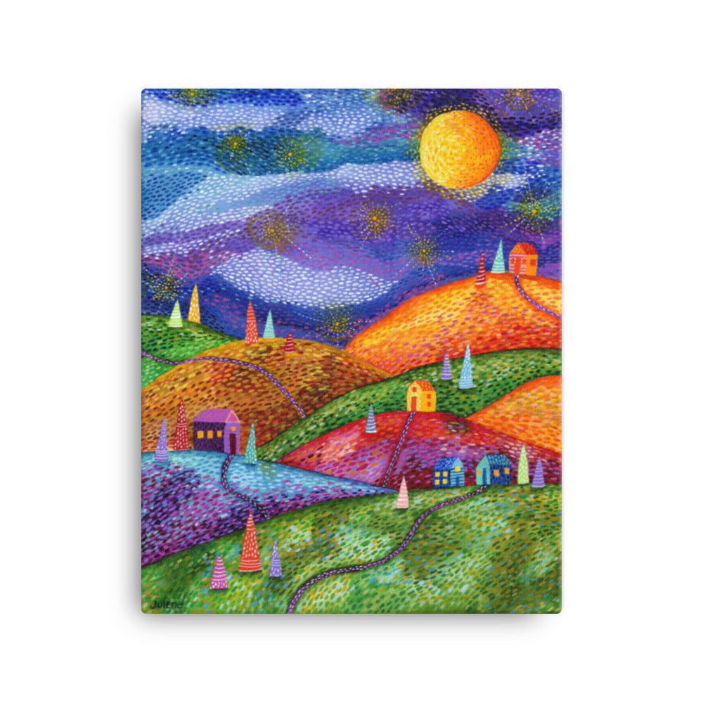 Circle of Community Printed Canvas