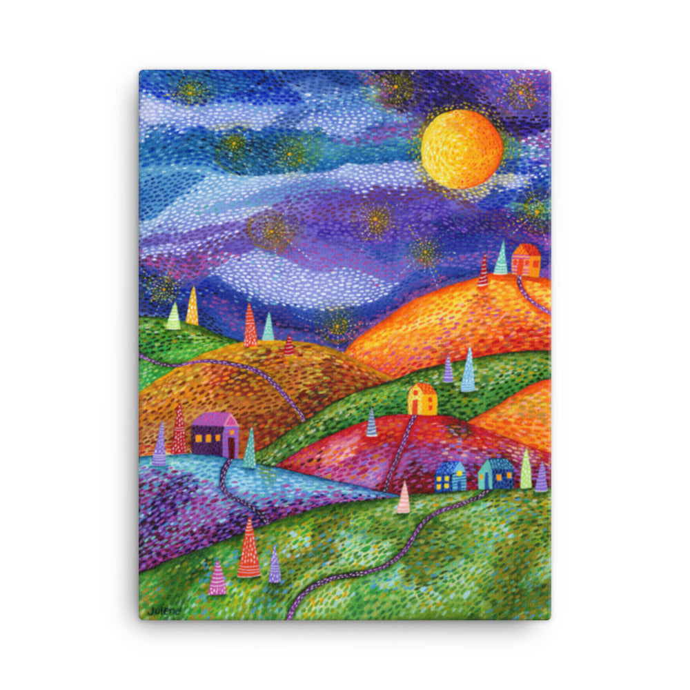 Circle of Community Printed Canvas