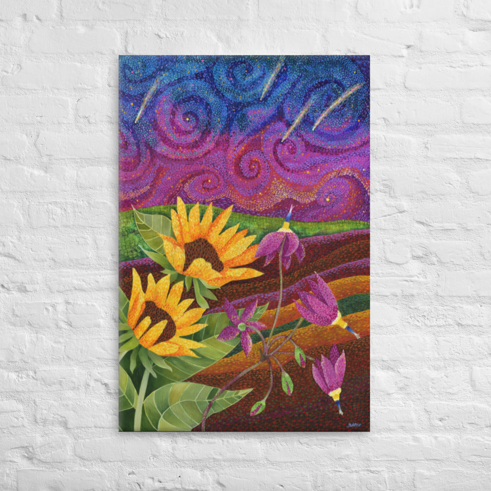 Shooting Star Sanctuary Printed Canvas