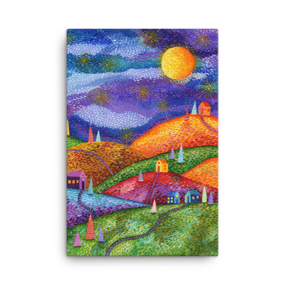 Circle of Community Printed Canvas
