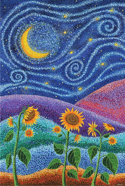 Dream Fields greeting card