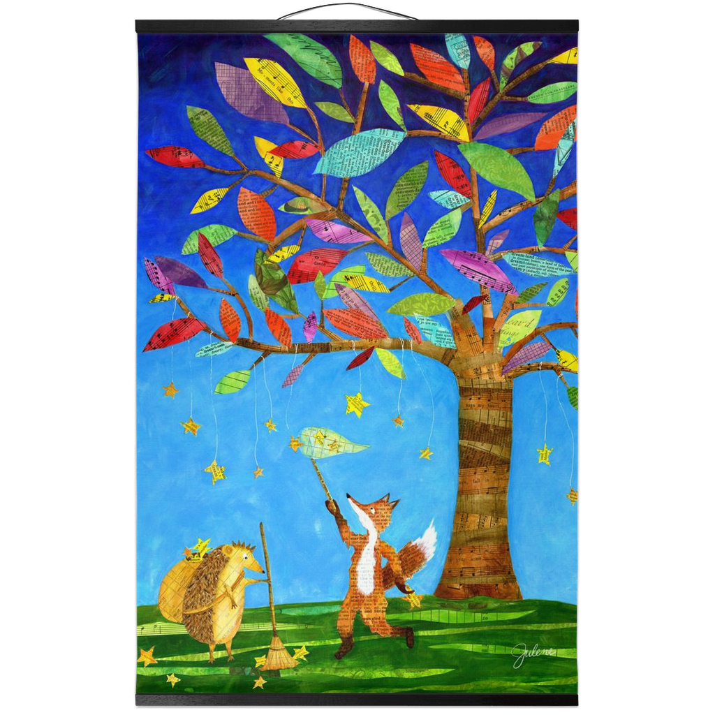 Star keepers Hanging Canvas Banner