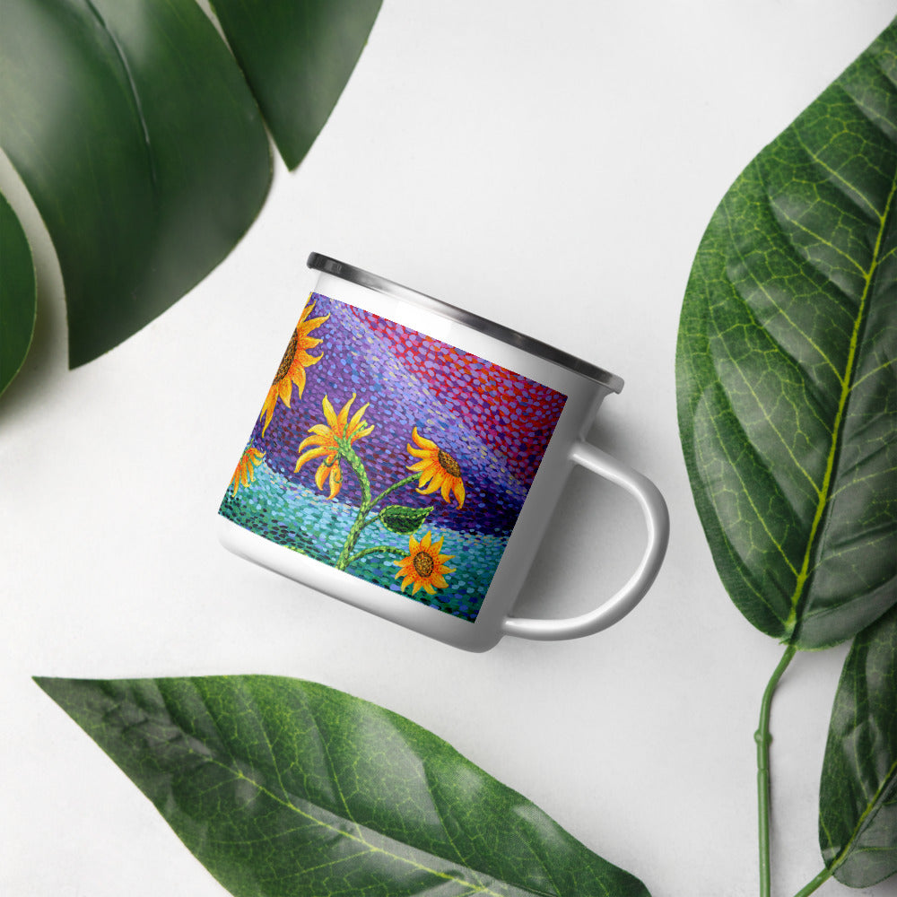 Dream Fields Enamel Mug