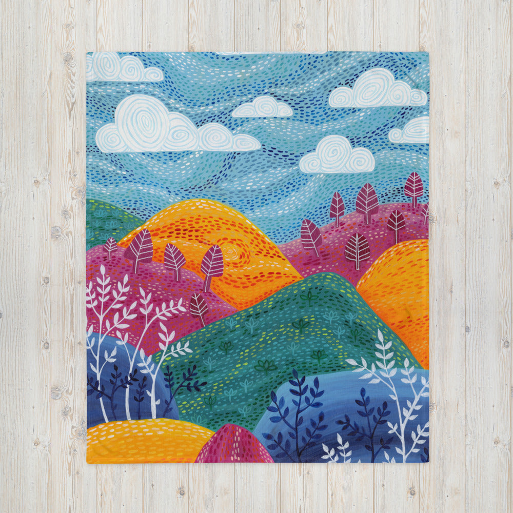 Symphony Palouse Throw Blanket