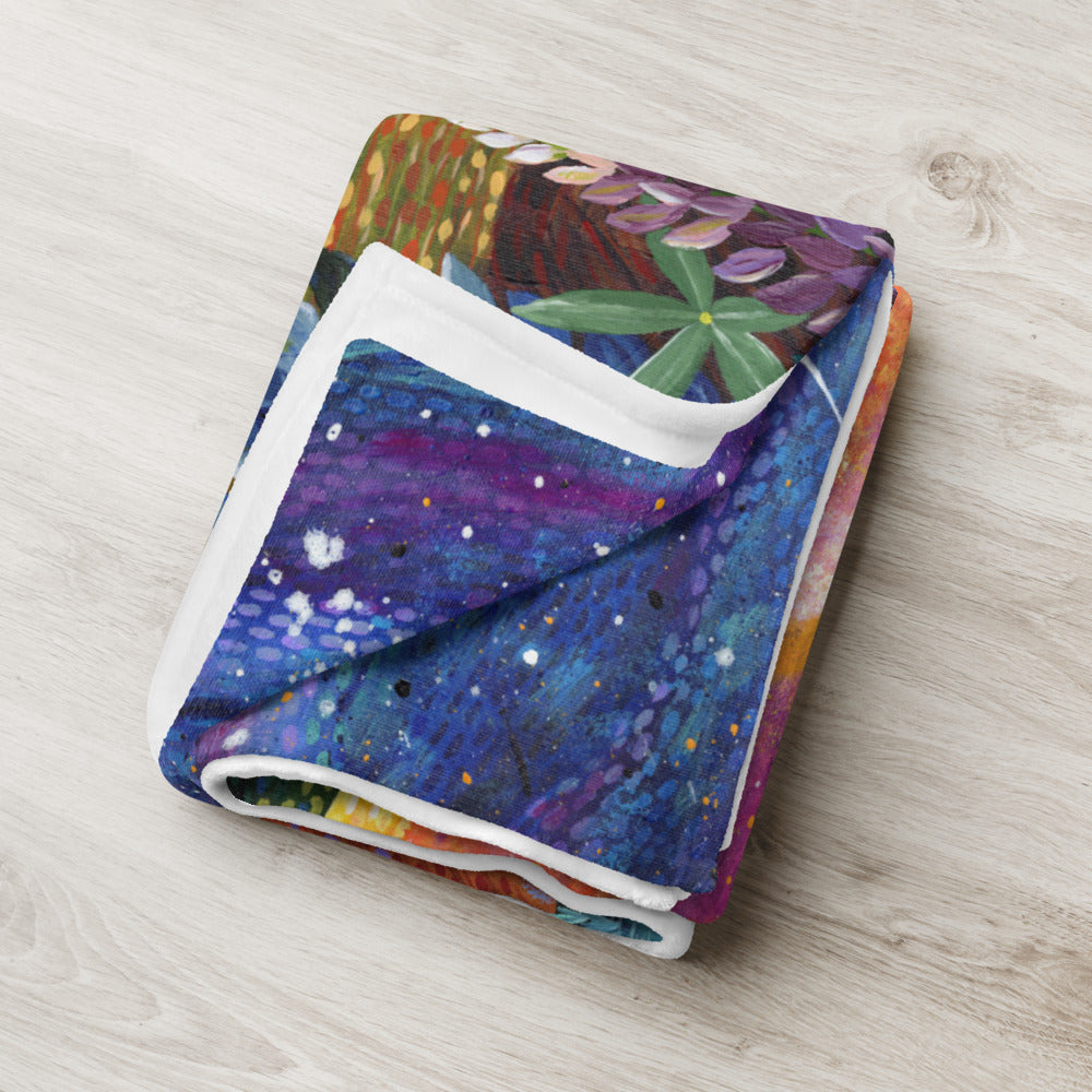 Milky Way Throw Blanket