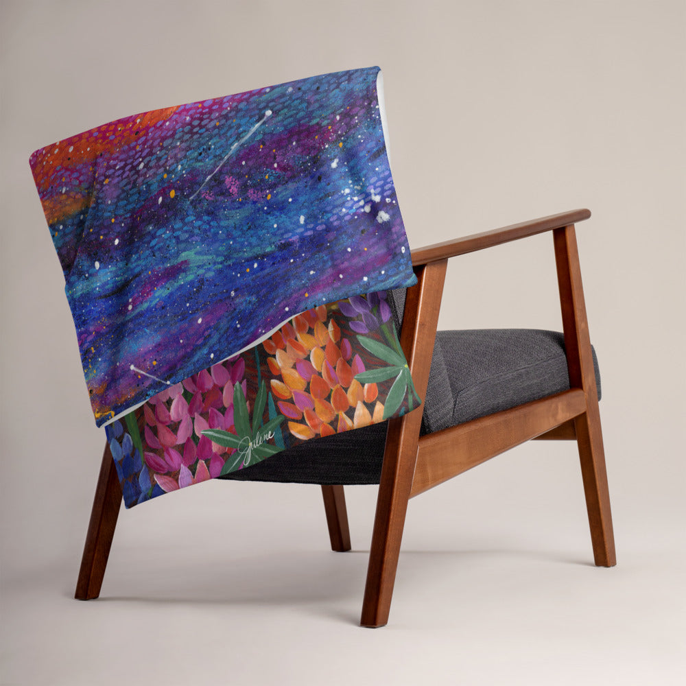 Milky Way Throw Blanket