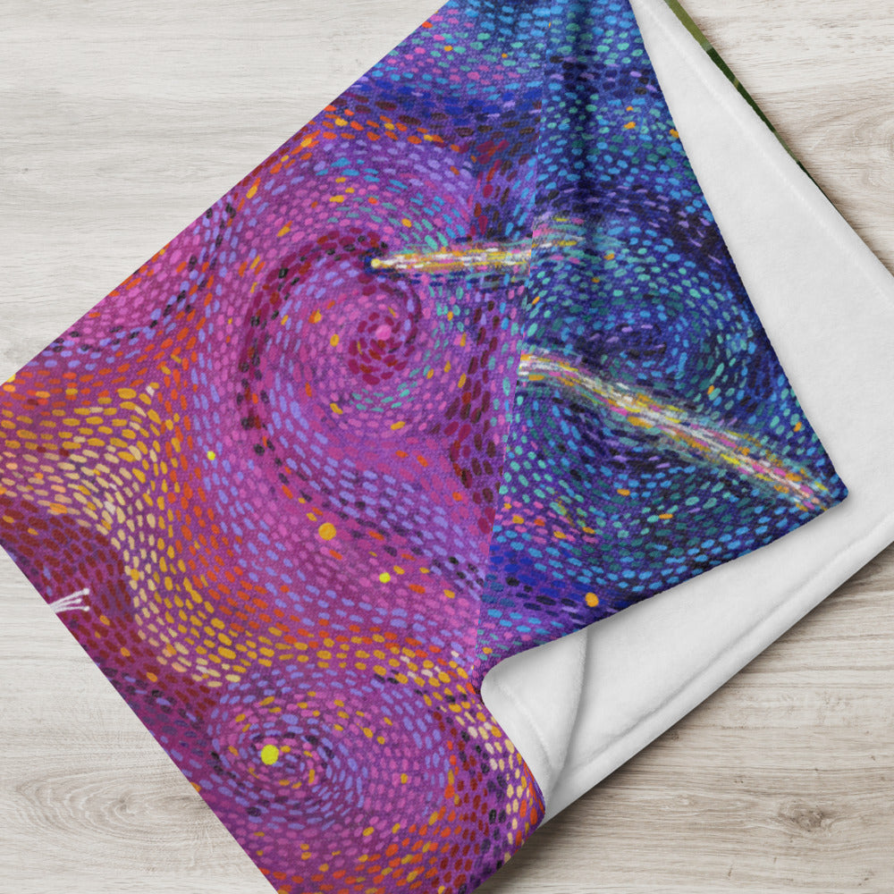 Shooting Star Throw Blanket