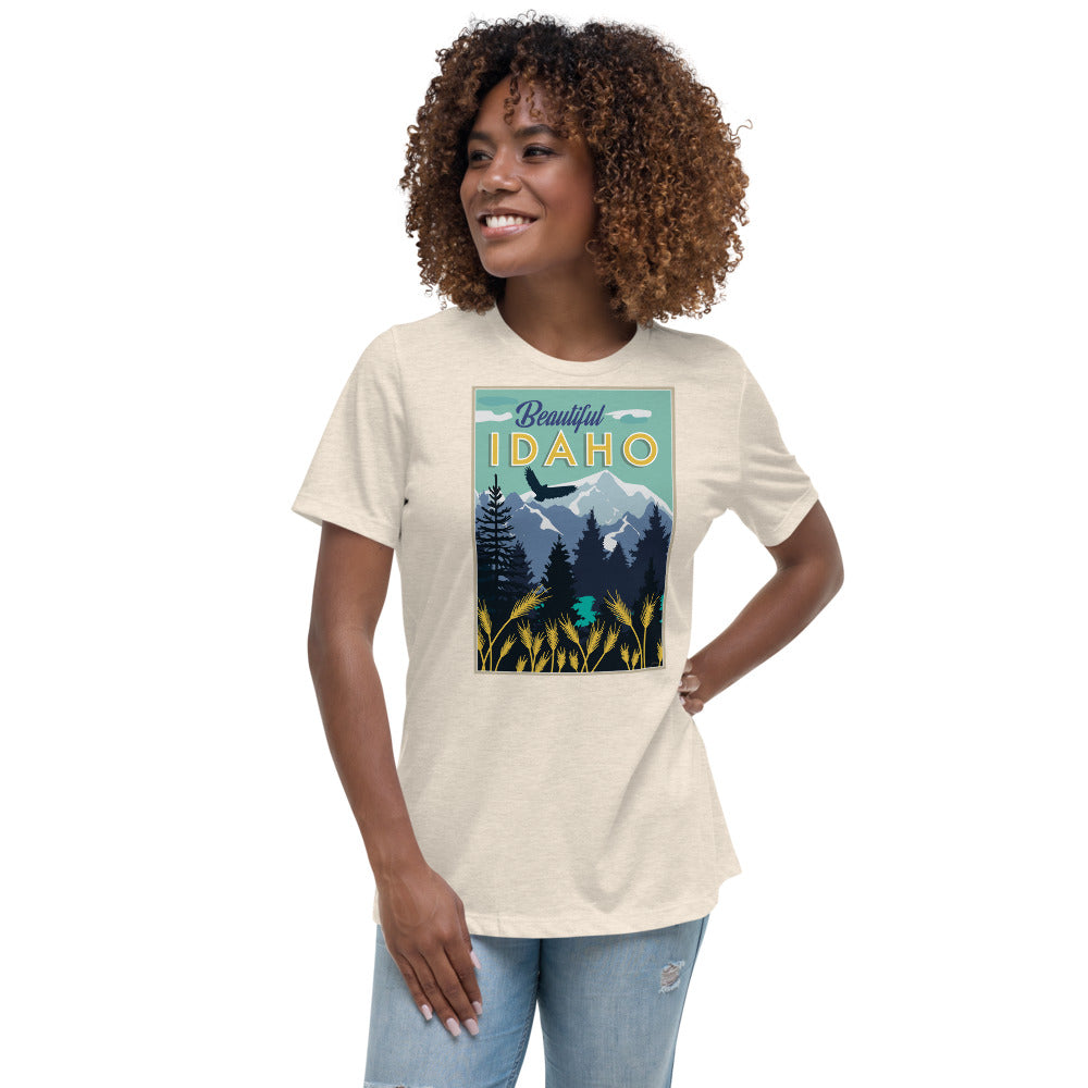 Beautiful Idaho Women's Relaxed T-Shirt