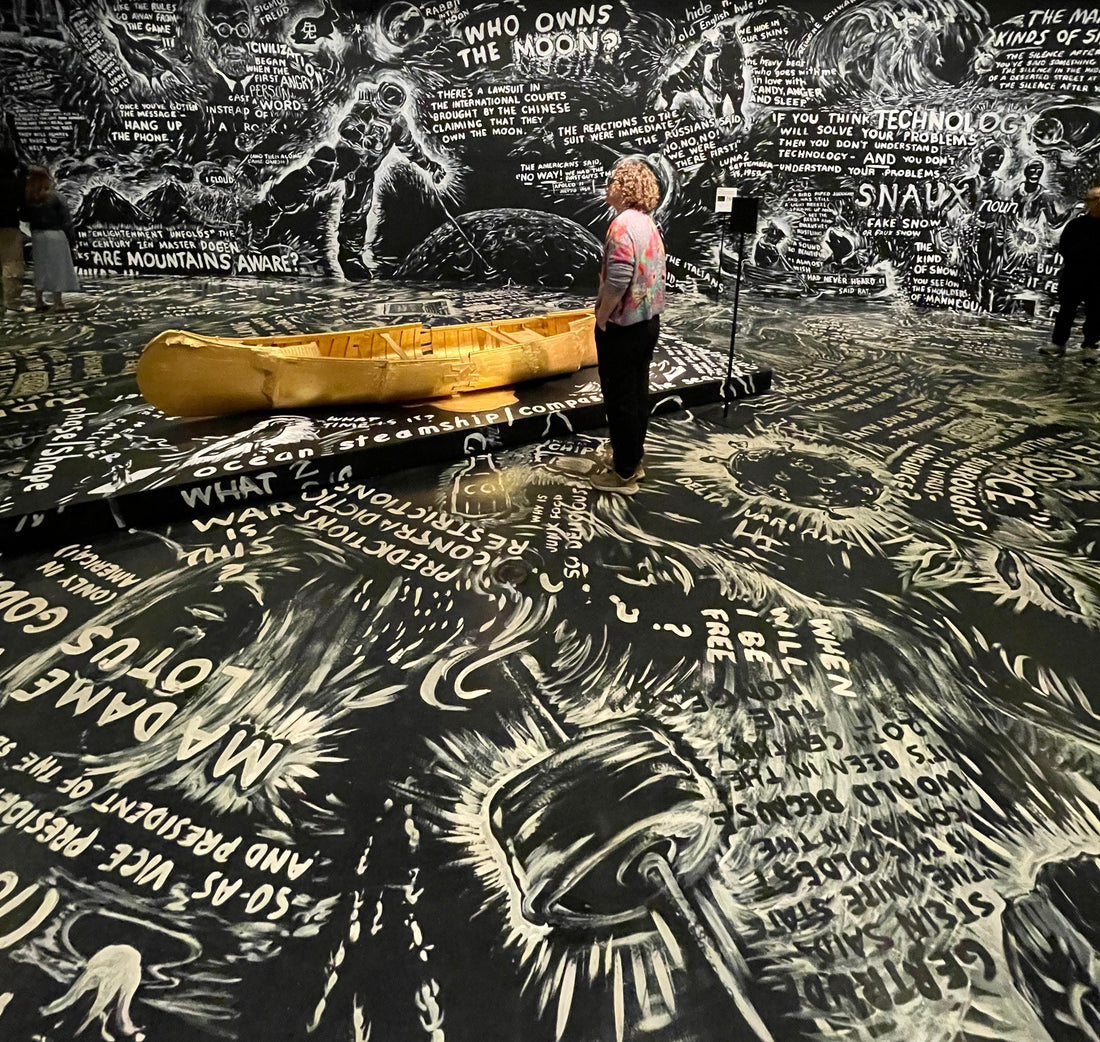 julene in hirshhorn museum 