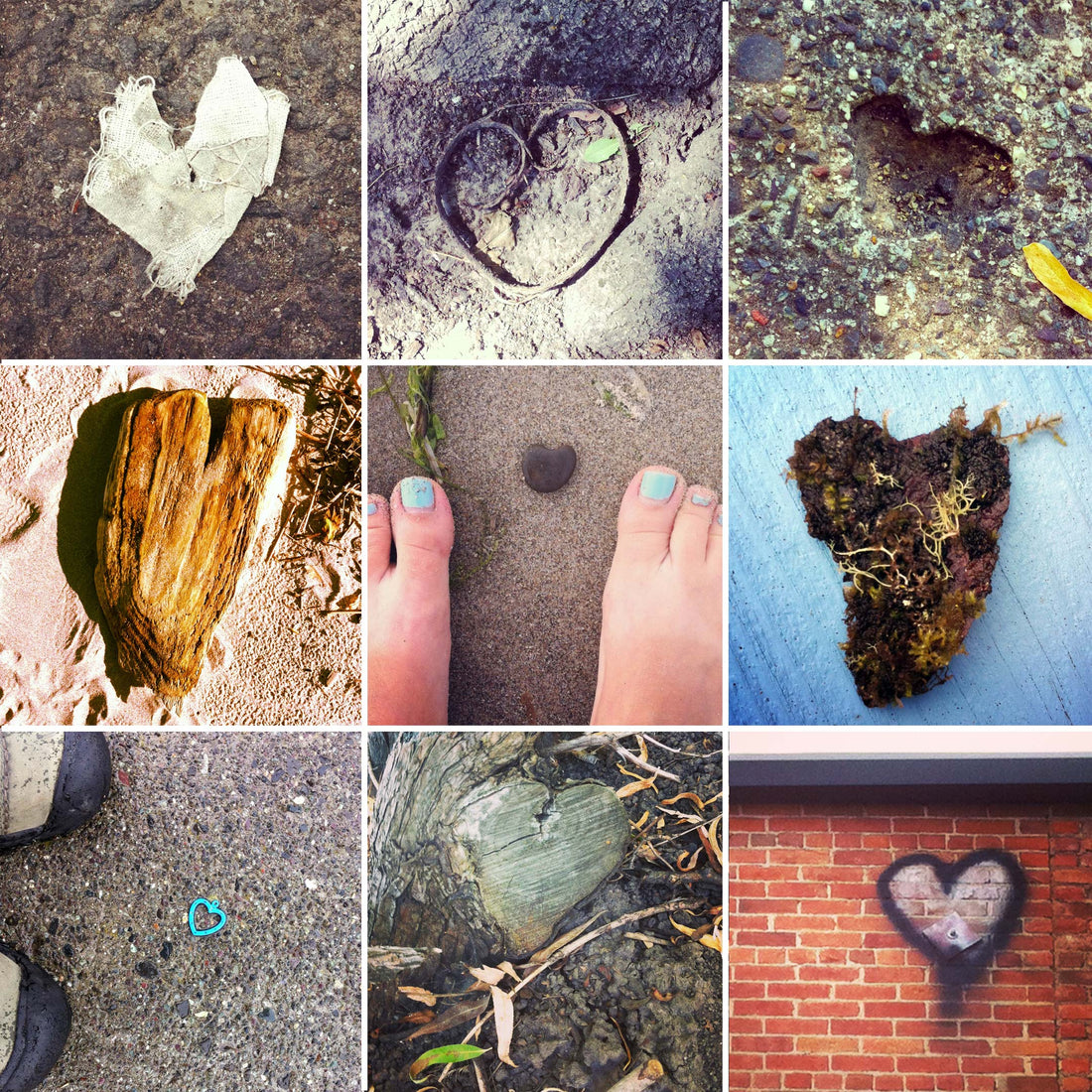 found hearts