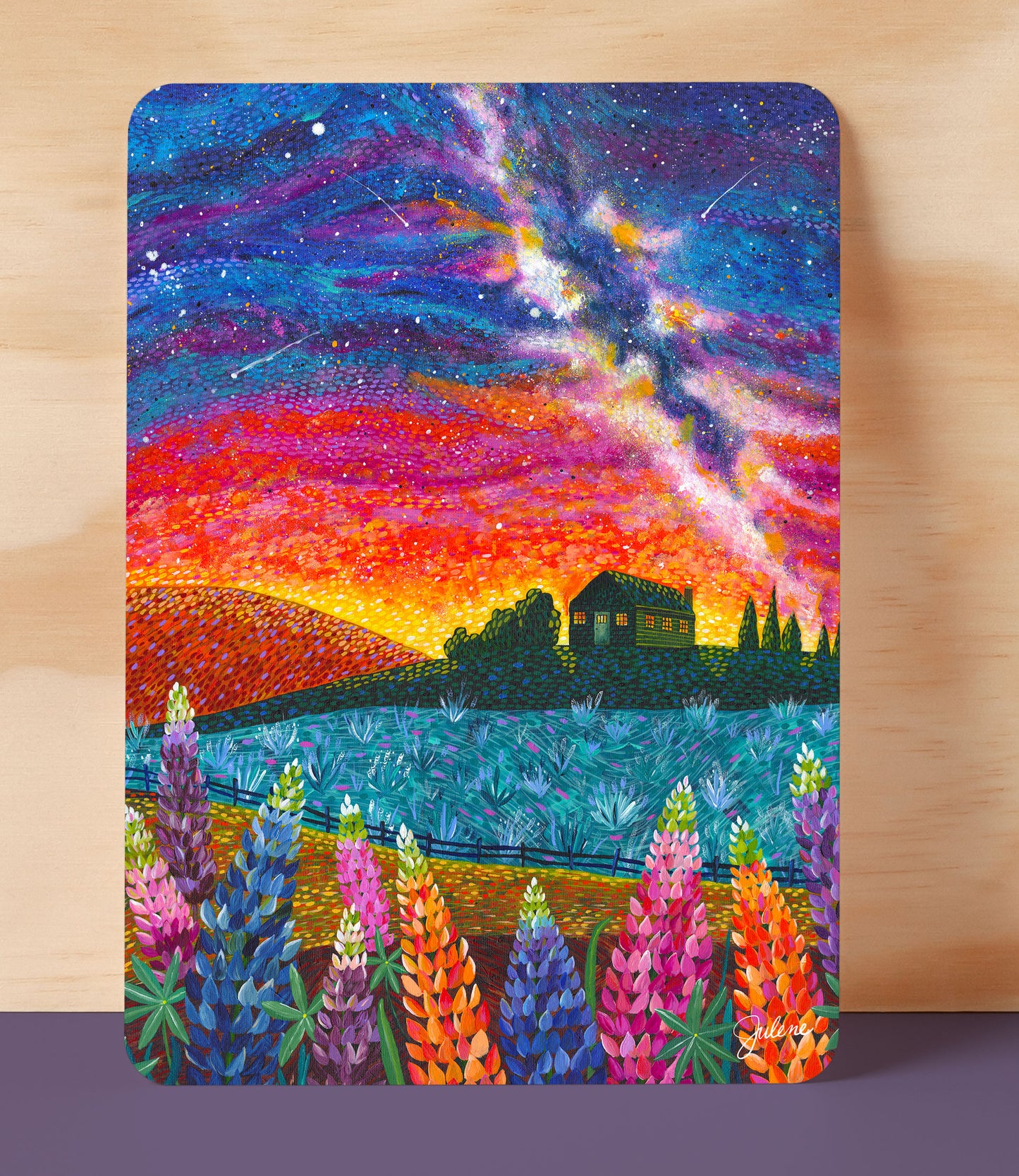 Milky Way - postcard