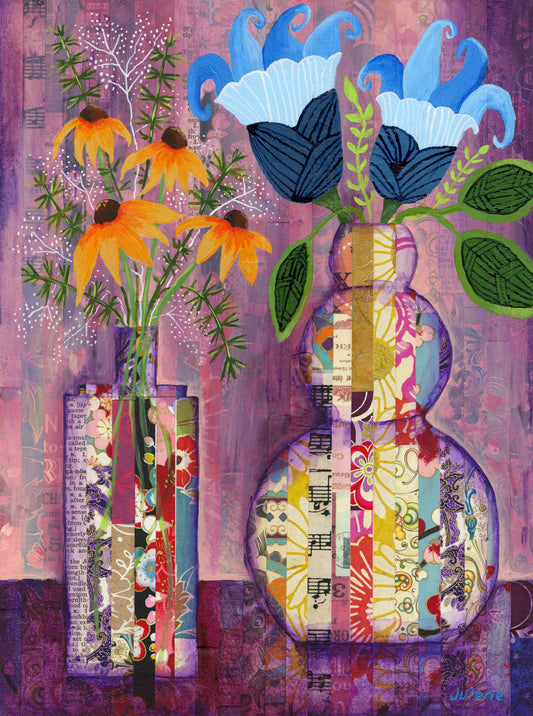 Joyous Flowers - print