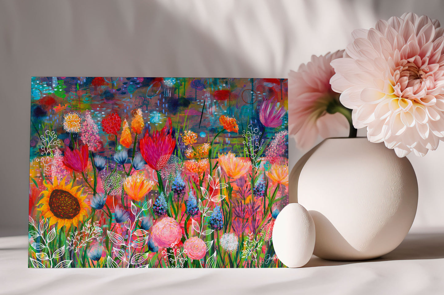 Flourish greeting card