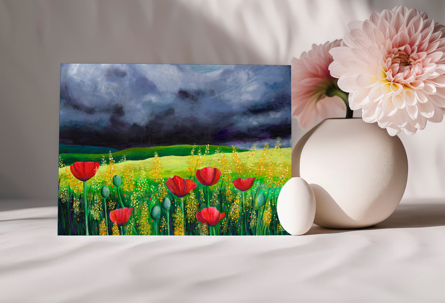 Gathering Storm greeting card