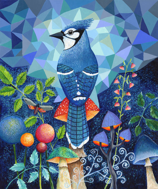 Blue Jay - print