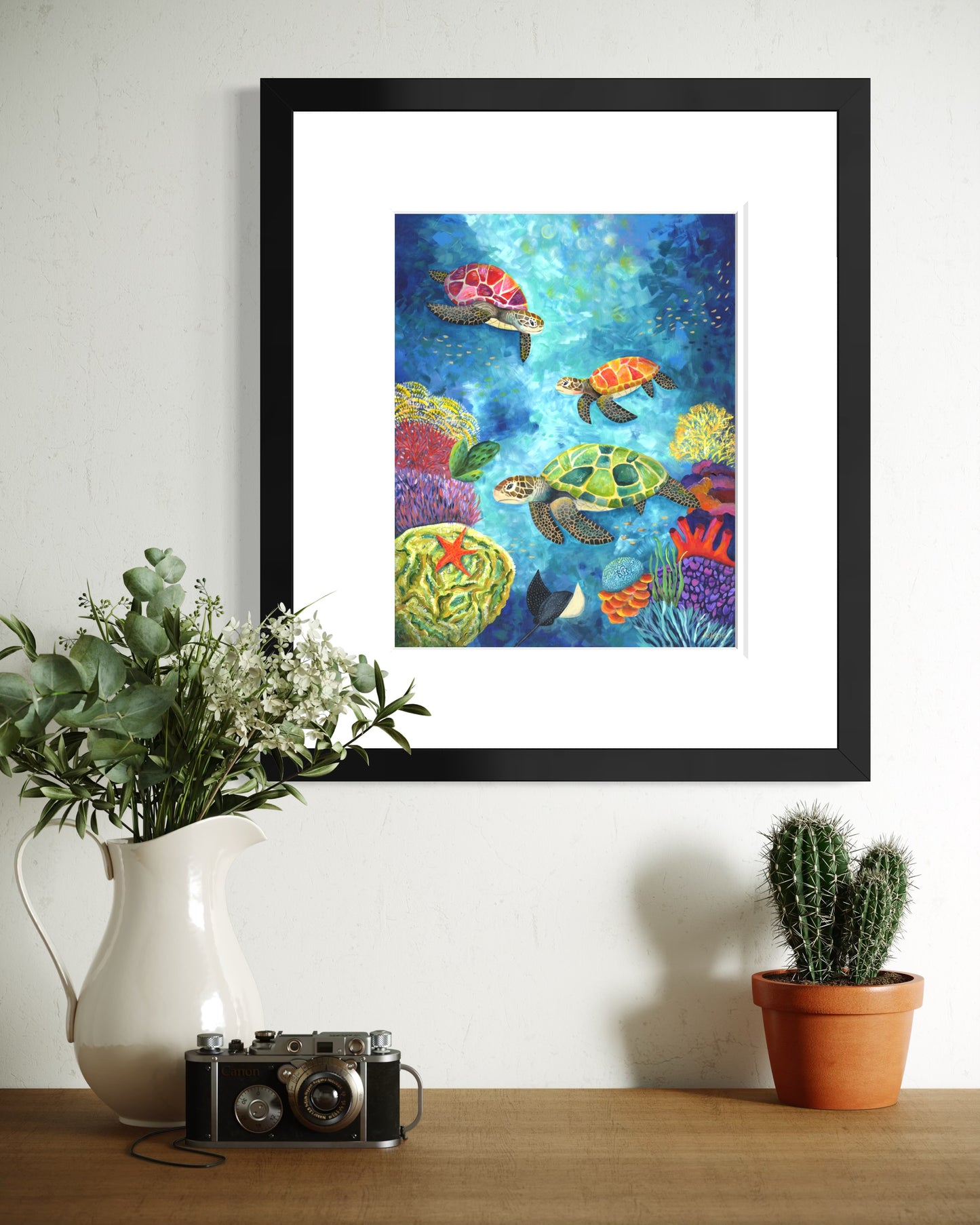Sea Turtles - print