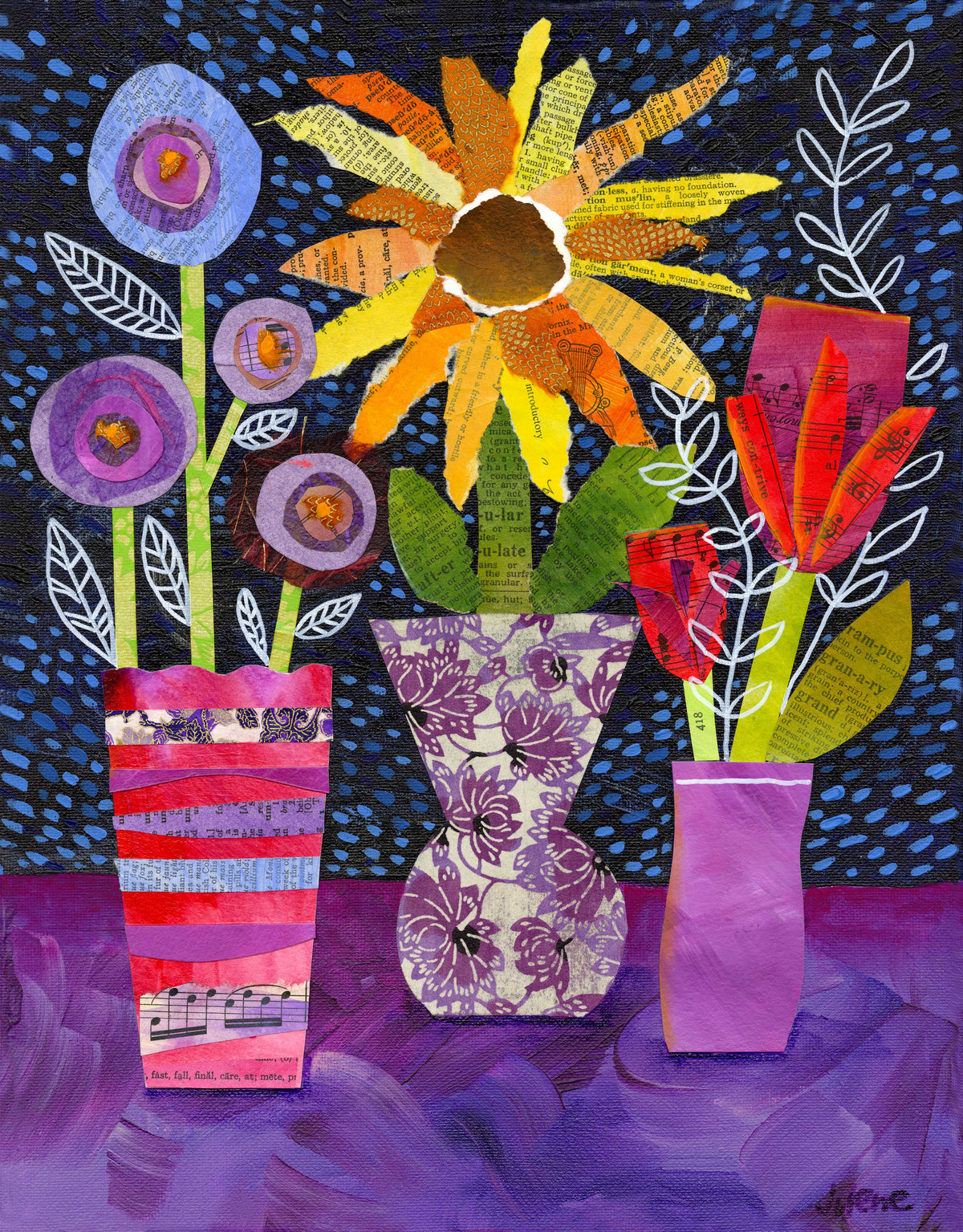 Grand Flowers - print