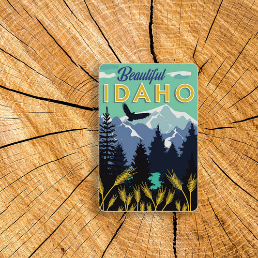 Beautiful Idaho Sticker
