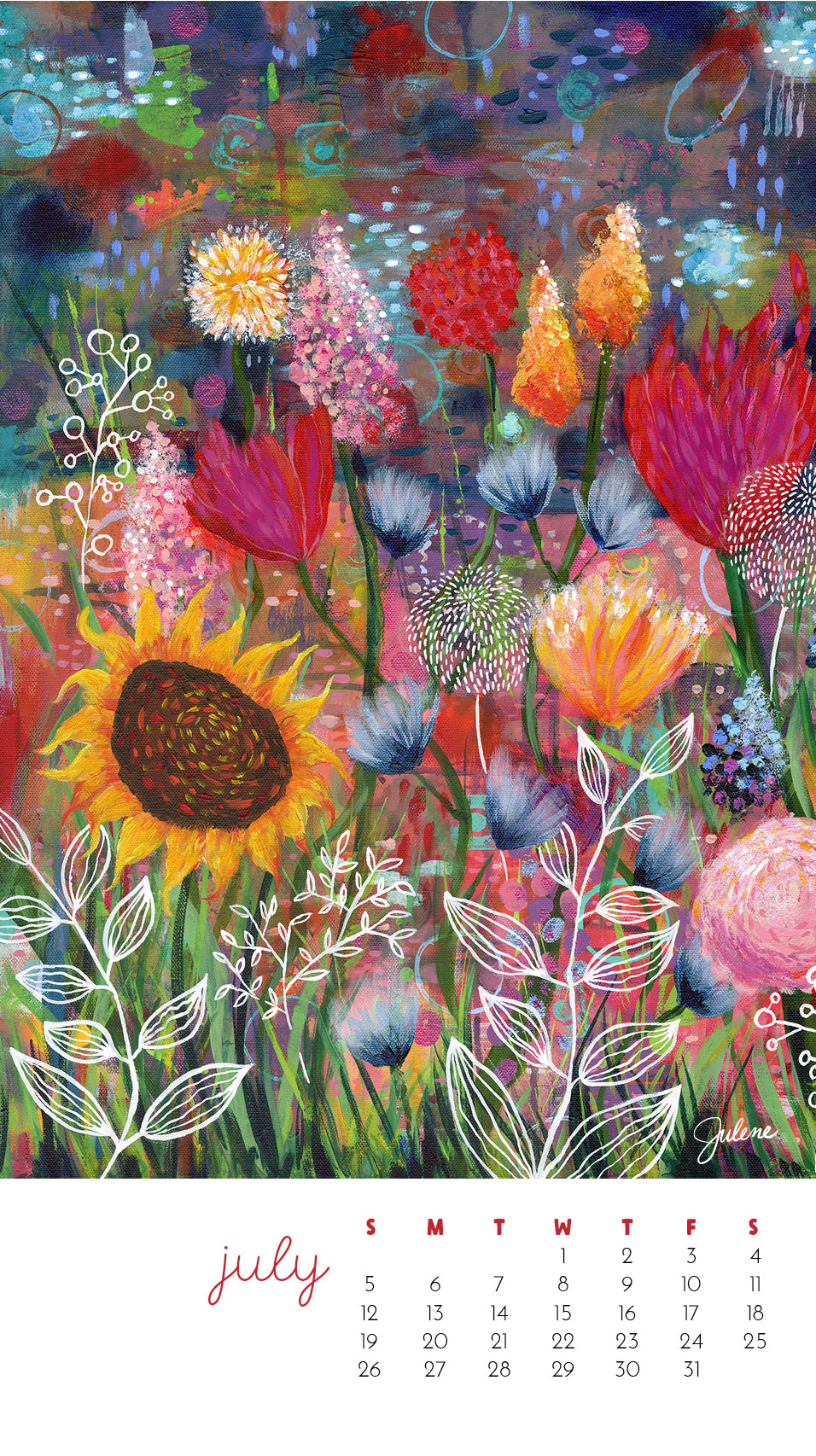 Calendar 2026 - Julene Ewert