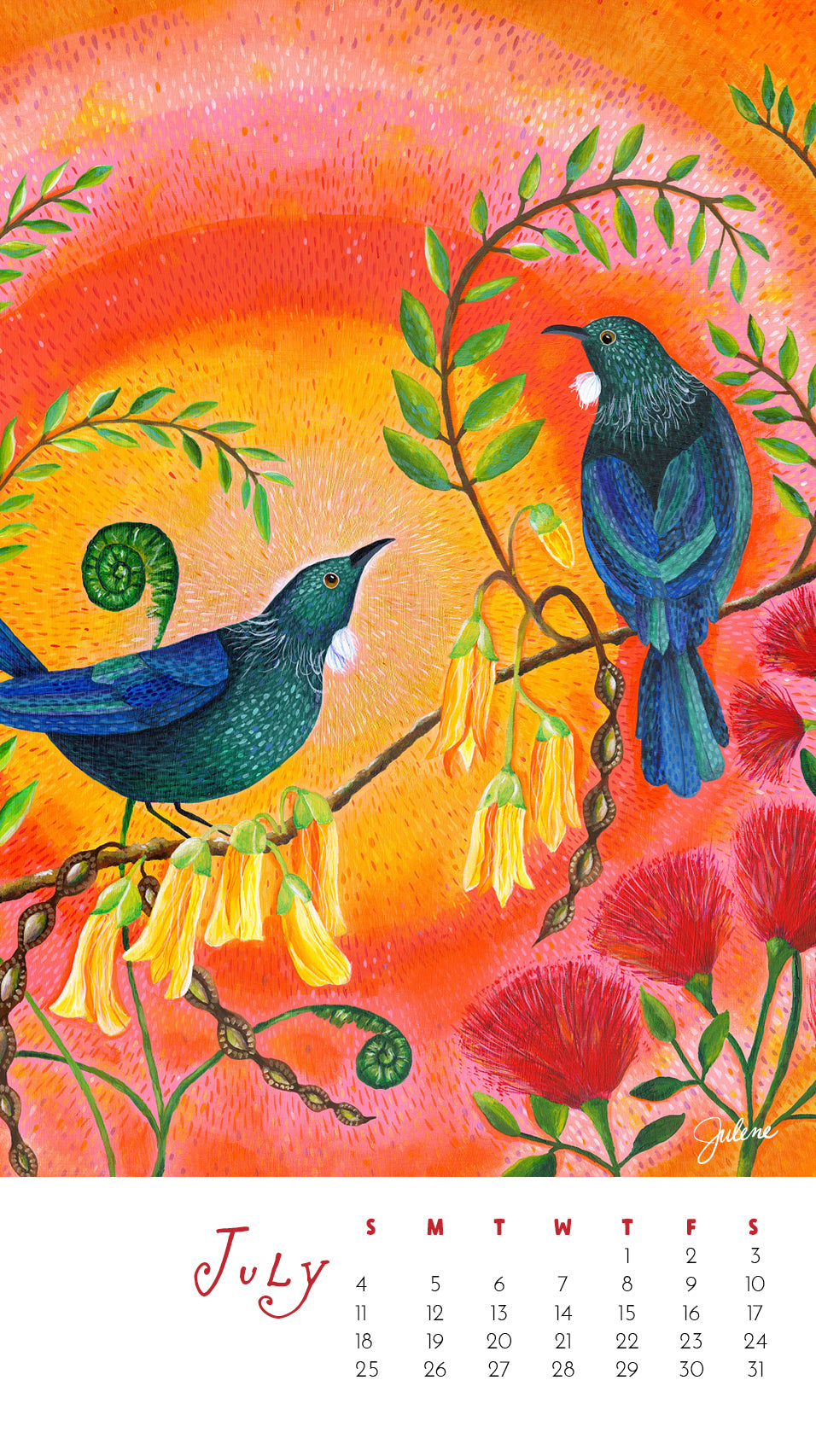 Small Calendar 2027 - Julene Ewert