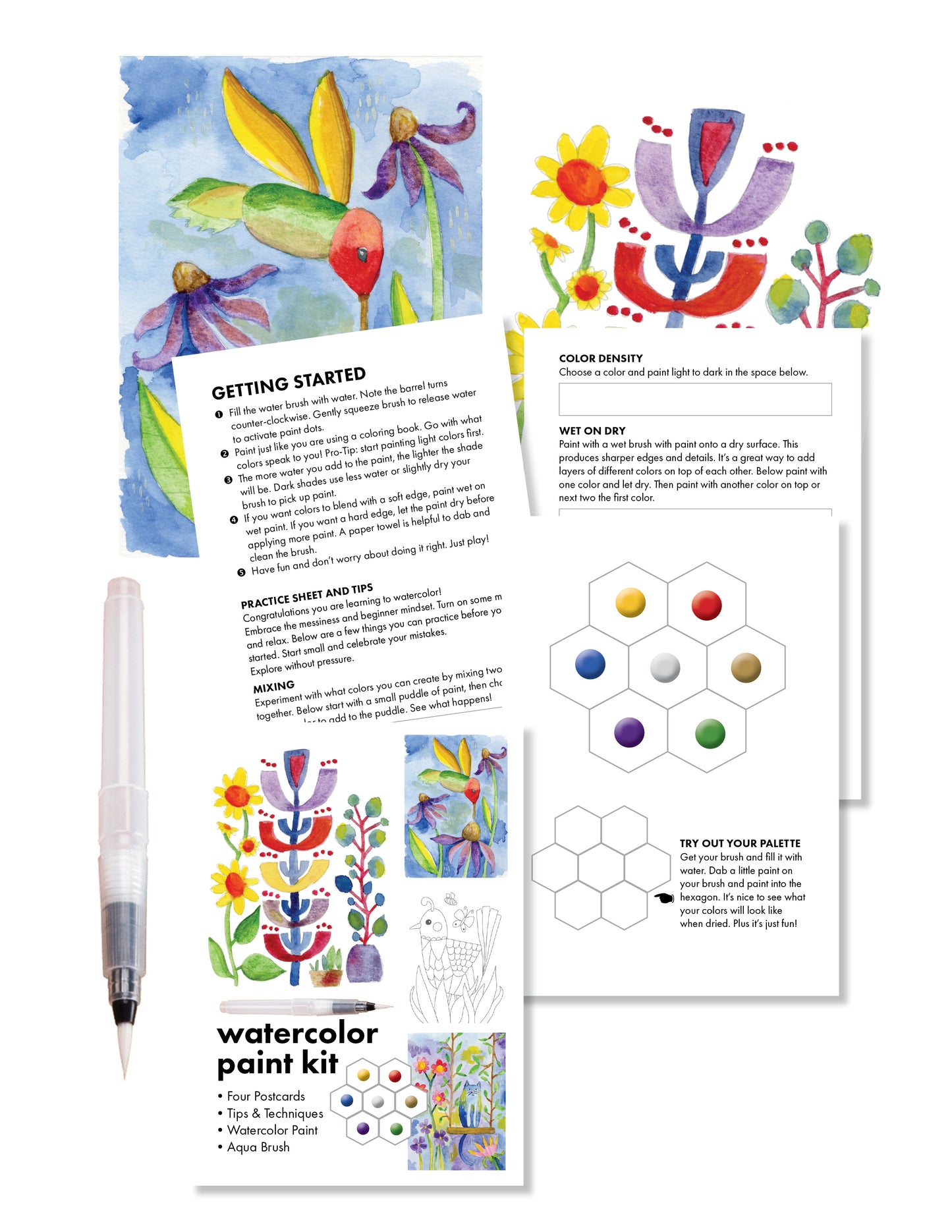 Watercolor Paint Kit