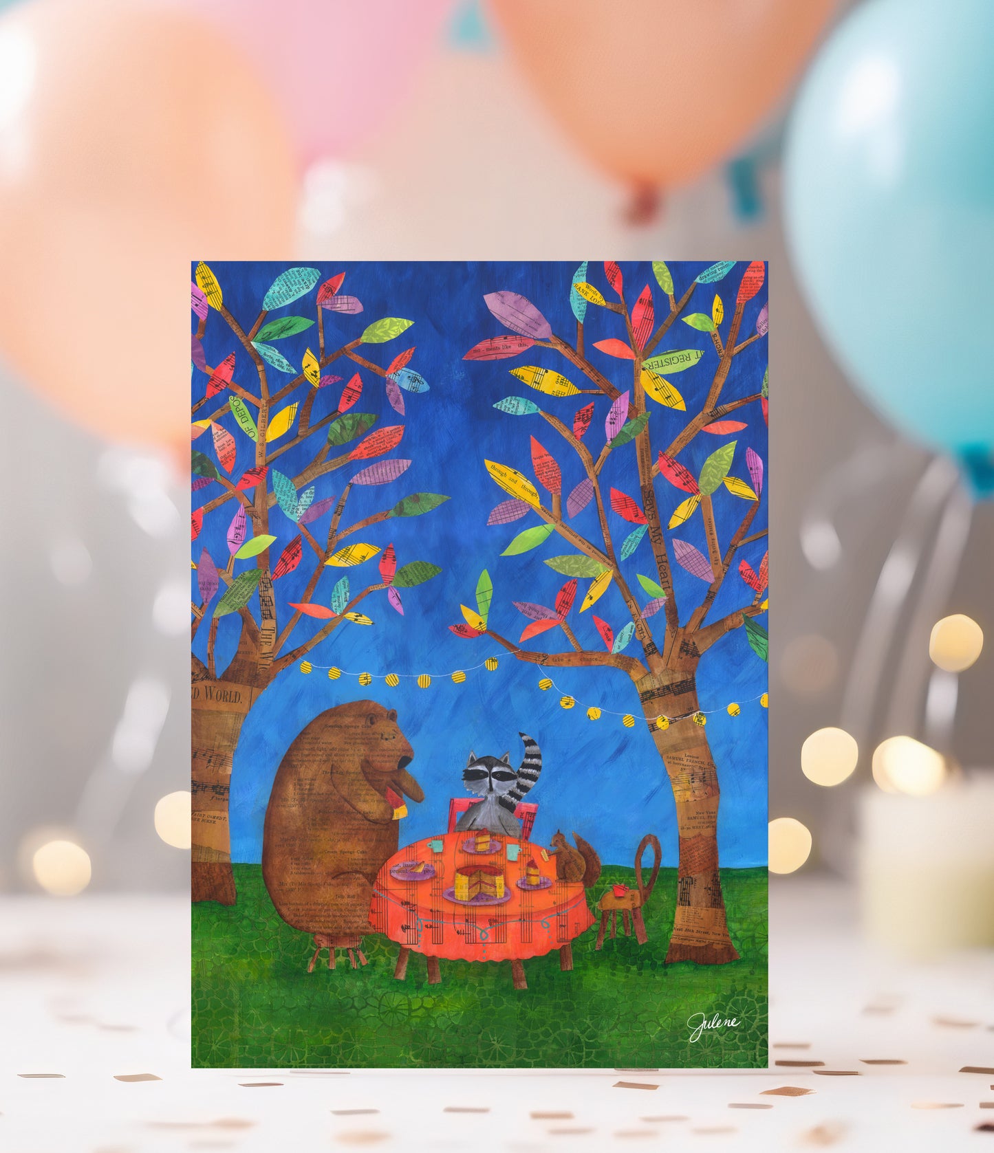 Sweet Gathering greeting card