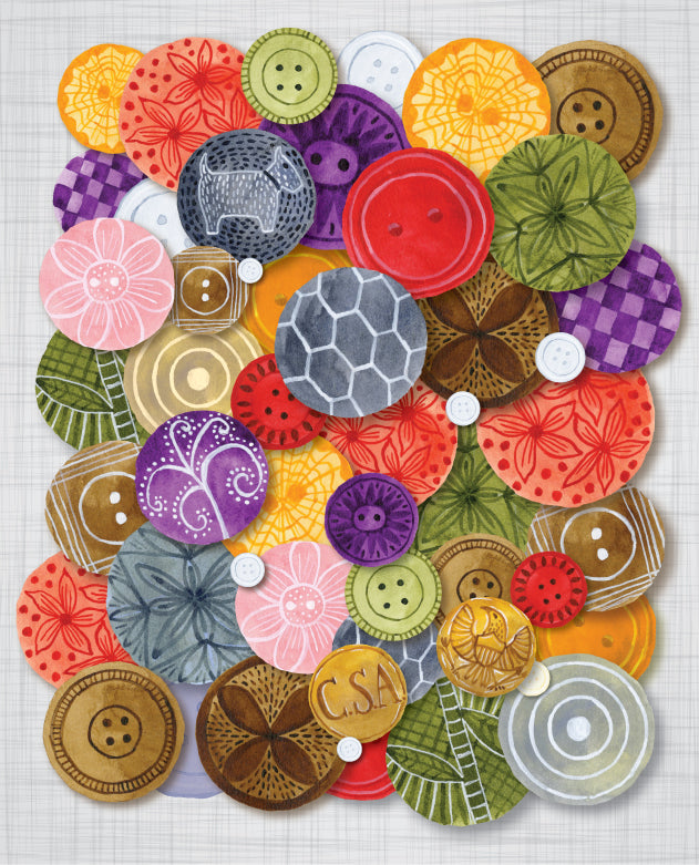 Buttons - print